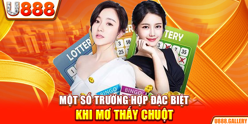 Một số trường hợp đặc biệt khi mơ thấy chuột